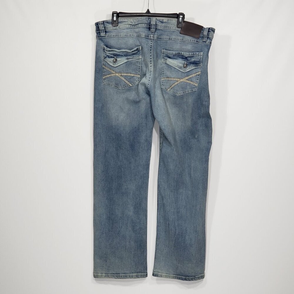 T K Axel  Slim Boot  Lightwash Bootcut Jeans   Men's Size 38X32